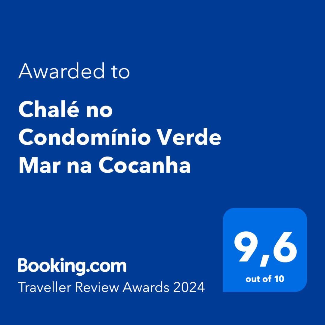 Chale No Condominio Verde Mar Na Praia Da Cocanha Карагуататуба Екстериор снимка